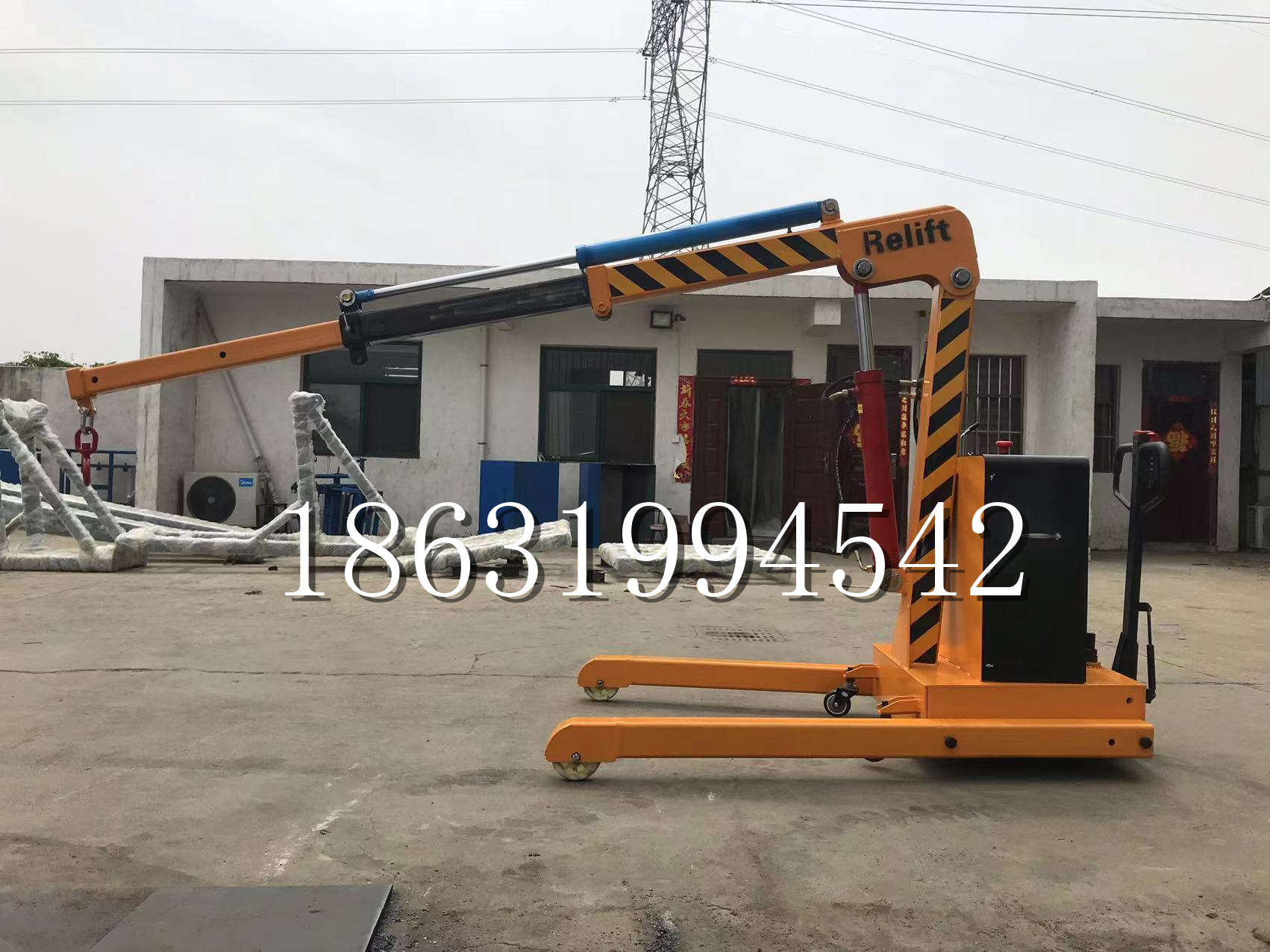 长治乡久征定做3吨三轮随车吊 农用园林绿化移树吊 平板工程用小吊机