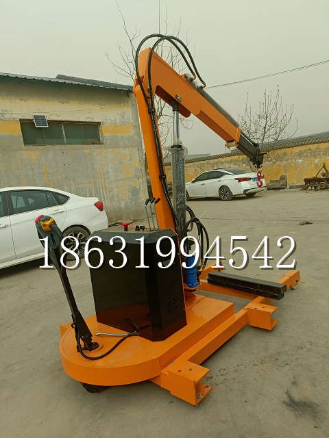 长治乡自卸车厢随车吊 自制轮式四不像起重机 四驱平板吊 5吨 贵盛